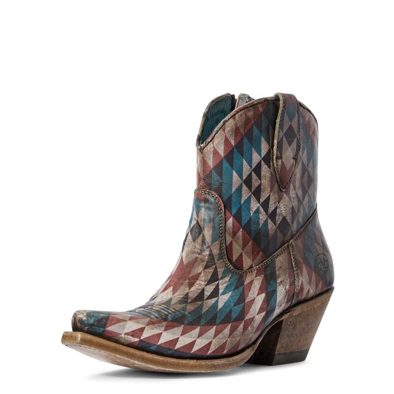 Ariat Western: Circuit Cruz Botas Western Mujer - Multicolor (NQJGK7412)